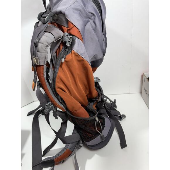 The North Face Terra 55 Camping Trail Hiking Backpack Youth‎ - Orange Gray - Picture 6 of 13